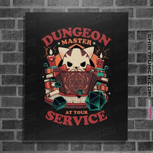 Load image into Gallery viewer, Daily_Deal_Shirts Posters / 4"x6" / Black Dungeon Master's Call