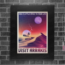 Load image into Gallery viewer, Secret_Shirts Posters / 4"x6" / Black Planet Arrakis