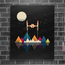 Load image into Gallery viewer, Shirts Posters / 4"x6" / Black The Imperial Fighter