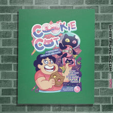Load image into Gallery viewer, Shirts Posters / 4"x6" / Irish Green Cookie Cat