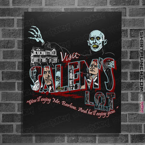 Shirts Posters / 4"x6" / Black Visit Salem's Lot