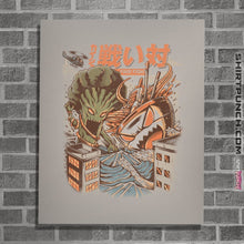 Load image into Gallery viewer, Shirts Posters / 4"x6" / Sand Kaiju Food Fight