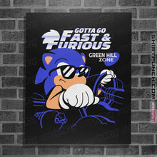 Load image into Gallery viewer, Shirts Posters / 4"x6" / Black Gotta Go Fast And Furious