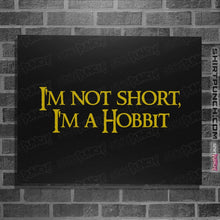 Load image into Gallery viewer, Shirts Posters / 4"x6" / Black I'm A Hobbit