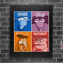 Load image into Gallery viewer, Shirts Posters / 4"x6" / Black Home Movies