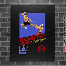 Load image into Gallery viewer, Shirts Posters / 4"x6" / Black Kumite