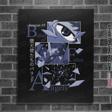 Load image into Gallery viewer, Shirts Posters / 4"x6" / Black Ballad Of Fallen Angels