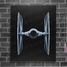 Load image into Gallery viewer, Shirts Posters / 4"x6" / Black Pixel Fighter