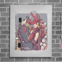 Load image into Gallery viewer, Shirts Posters / 4"x6" / White Wanda Kiss