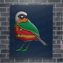 Load image into Gallery viewer, Shirts Posters / 4"x6" / Navy Bird Wonder