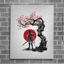 Load image into Gallery viewer, Shirts Posters / 4"x6" / White Titan Shifter Under The Sun