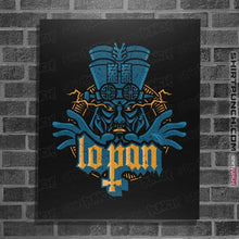 Load image into Gallery viewer, Shirts Posters / 4"x6" / Black Lopan Metal