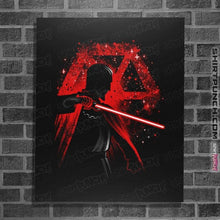 Load image into Gallery viewer, Shirts Posters / 4"x6" / Black The Dark Count