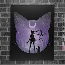 Load image into Gallery viewer, Shirts Posters / 4"x6" / Black Pretty Guardian