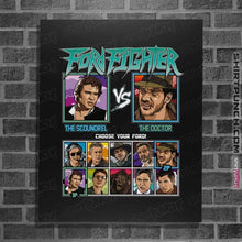 Load image into Gallery viewer, Shirts Posters / 4"x6" / Black Ford Fighter