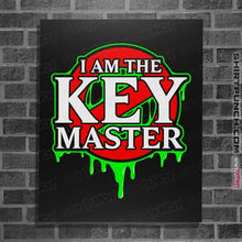 Load image into Gallery viewer, Daily_Deal_Shirts Posters / 4"x6" / Black The Keymaster