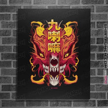 Load image into Gallery viewer, Secret_Shirts Posters / 4"x6" / Black Kurama