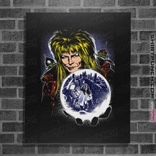 Load image into Gallery viewer, Daily_Deal_Shirts Posters / 4"x6" / Black Maze Goblin King