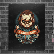 Load image into Gallery viewer, Shirts Posters / 4"x6" / Black Say Hi To The Good Guy