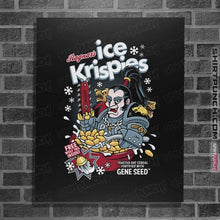Load image into Gallery viewer, Daily_Deal_Shirts Posters / 4"x6" / Black Ragnar's Ice Kripsies