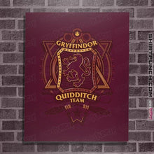 Load image into Gallery viewer, Shirts Posters / 4"x6" / Maroon Quidditch Team