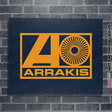 Load image into Gallery viewer, Last_Chance_Shirts Posters / 4"x6" / Navy Arrakis Records