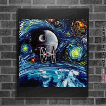 Load image into Gallery viewer, Last_Chance_Shirts Posters / 4"x6" / Black Van Gogh Never Saw The Empire