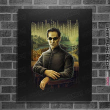 Load image into Gallery viewer, Daily_Deal_Shirts Posters / 4"x6" / Black Mona Neo