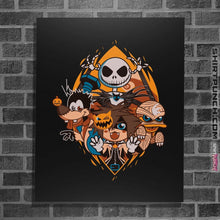 Load image into Gallery viewer, Shirts Posters / 4"x6" / Black This Is Halloween