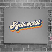Load image into Gallery viewer, Secret_Shirts Posters / 4"x6" / Sports Grey Antisocial.