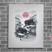Load image into Gallery viewer, Shirts Posters / 4"x6" / White Ctrl Ninjas