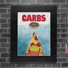 Load image into Gallery viewer, Shirts Posters / 4"x6" / Black CARBS