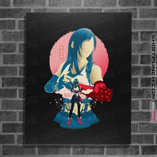 Load image into Gallery viewer, Daily_Deal_Shirts Posters / 4"x6" / Black Seventh Heaven's Fist