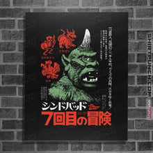 Load image into Gallery viewer, Shirts Posters / 4"x6" / Black 7th Adventure