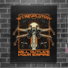 Load image into Gallery viewer, Daily_Deal_Shirts Posters / 4"x6" / Black Revolution