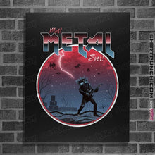 Load image into Gallery viewer, Shirts Posters / 4"x6" / Black The Most Metal Ever