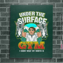Load image into Gallery viewer, Shirts Posters / 4"x6" / Forest Luisa's Gym (Green)