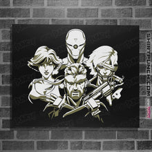 Load image into Gallery viewer, Shirts Posters / 4"x6" / Black Metal Gear Rhapsody