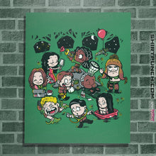 Load image into Gallery viewer, Shirts Posters / 4"x6" / Irish Green Fireflys