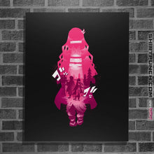 Load image into Gallery viewer, Shirts Posters / 4"x6" / Black Nezuko Kamado