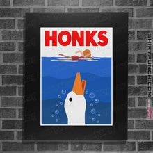Load image into Gallery viewer, Shirts Posters / 4"x6" / Black HONKS