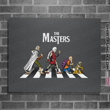 Load image into Gallery viewer, Secret_Shirts Posters / 4"x6" / Charcoal Masters Road