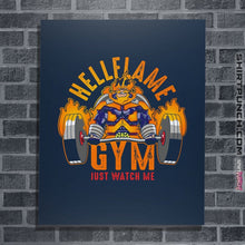 Load image into Gallery viewer, Shirts Posters / 4"x6" / Navy Endeavor Gym