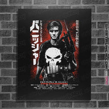 Load image into Gallery viewer, Shirts Posters / 4&quot;x6&quot; / Black The Punisher
