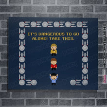 Load image into Gallery viewer, Secret_Shirts Posters / 4"x6" / Navy Redshirt Zelda!