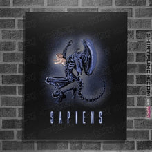Load image into Gallery viewer, Shirts Posters / 4"x6" / Black Sapiens
