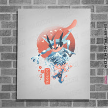 Load image into Gallery viewer, Shirts Posters / 4"x6" / White Water Ninja