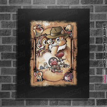 Load image into Gallery viewer, Shirts Posters / 4"x6" / Black Last Adventure