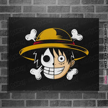 Load image into Gallery viewer, Shirts Posters / 4"x6" / Black Straw Hat!