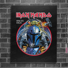 Load image into Gallery viewer, Daily_Deal_Shirts Posters / 4"x6" / Black Spaces High